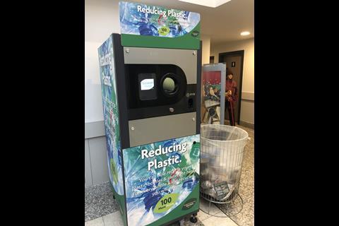 Members of the More loyalty scheme are rewarded for recycling at the reverse vending machine